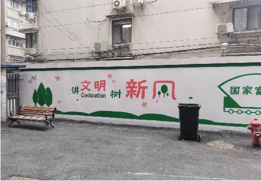 康定社区墙绘